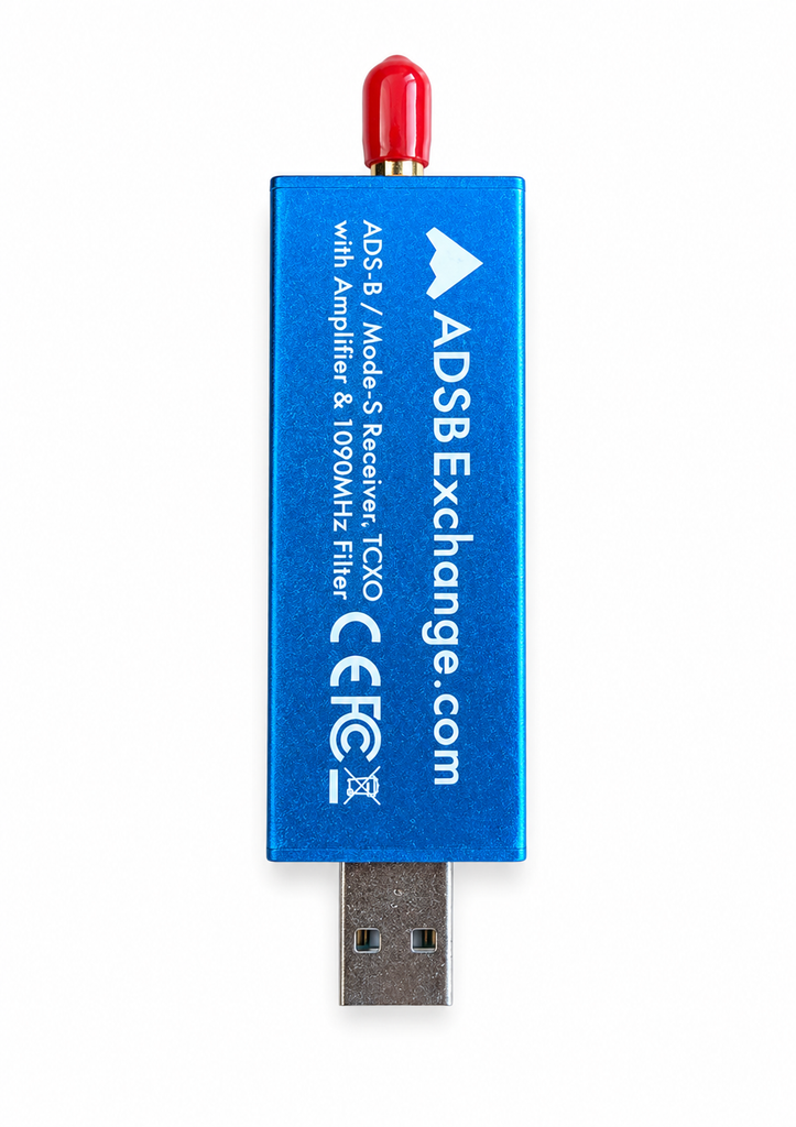 Produktbild von ADS-B SDR Set Mit Verstärker & 1090MHz Filter – Inkl. MicroSD Und Software, Für Raspberry Pi