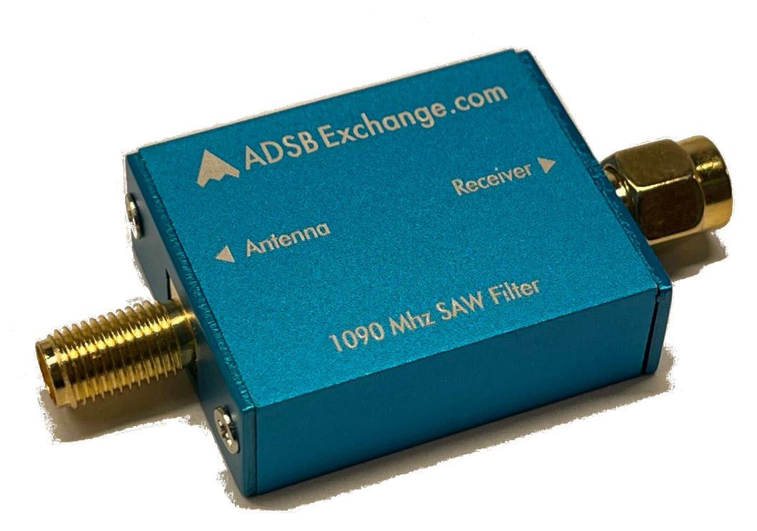 ADSBexchange.com 1090 Mhz SAW Filter